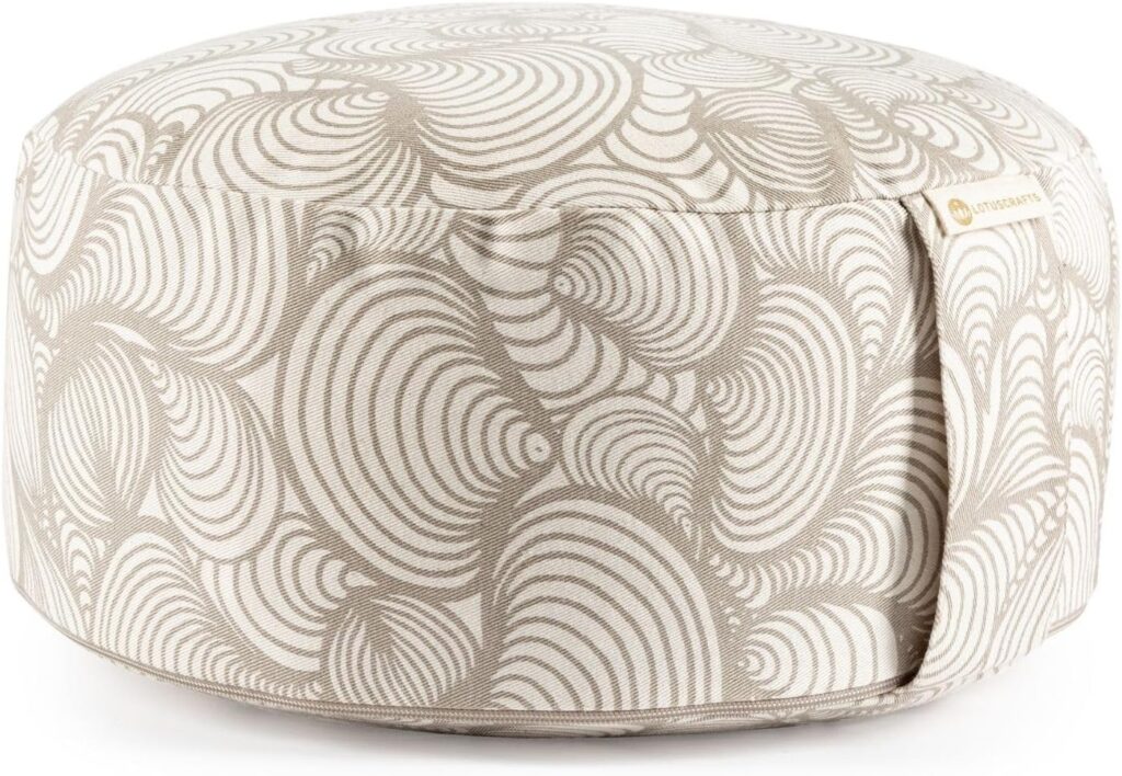 zafu classique rond a surface plate 2