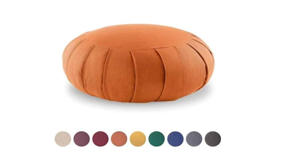 zafu fleur de lotus plisse