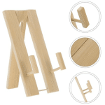 Support eventail bois -