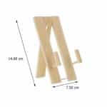 Support eventail bois