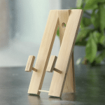 Support eventail bois