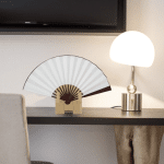 Support eventail bois - (2)