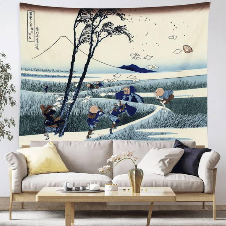 Decoration mural japonaise