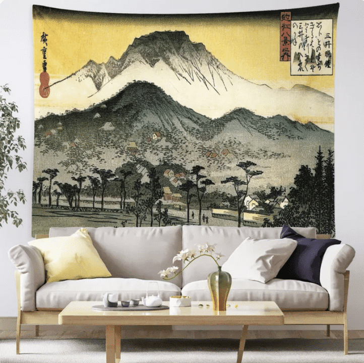Décoration murale japonaise
