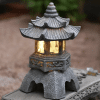 Pagode japonaise en pierre