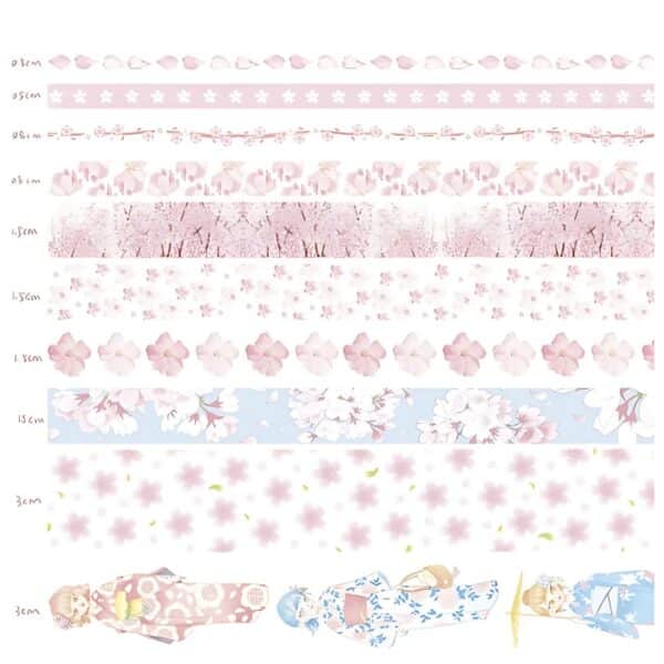Rouleau Papier Washi Rose Sakura
