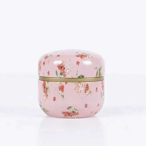 Boite à Thé Japonaise Ceramique Rose Floral