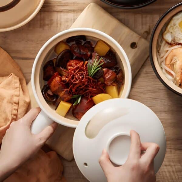 Cuiseur de Riz sans Aluminium sans Anti-Adhésif | 725 mL