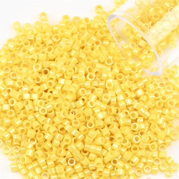 Perle de Rocaille Miyuki 11/0 Jaune (Ø 2 mm)