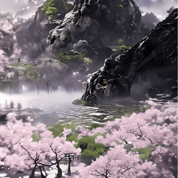 Diamond Painting Paysage Japon