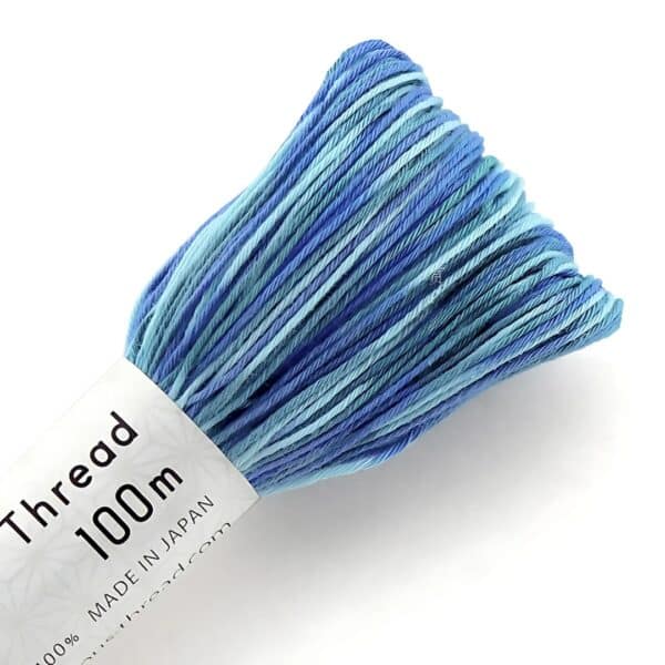 Fils Sashiko Océan Profond