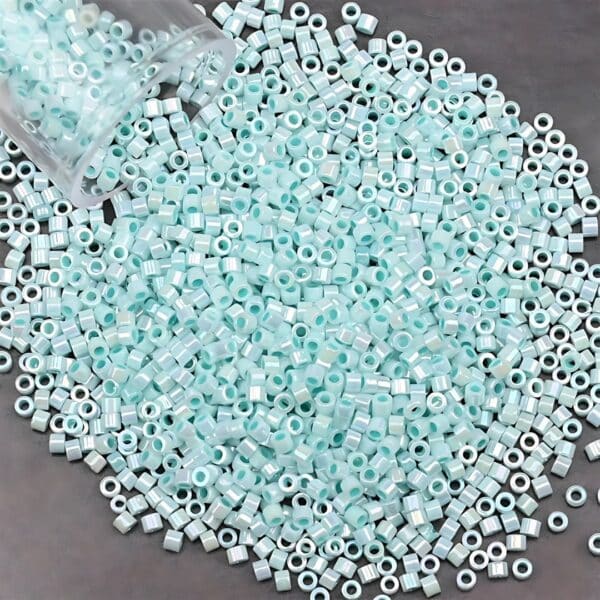 Perles de Rocaille Miyuki 11/0 Mix Cyan (Ø 2 mm)