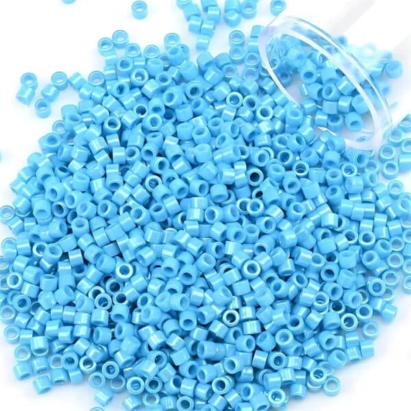 Perles Miyuki Delicas 11/0 Bleu Clair (Ø 2 mm)