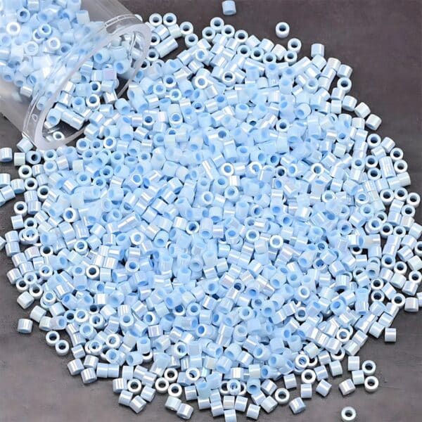 Perles de Rocaille Miyuki​ 11/0 Mix Bleu Clair (Ø 2 mm)