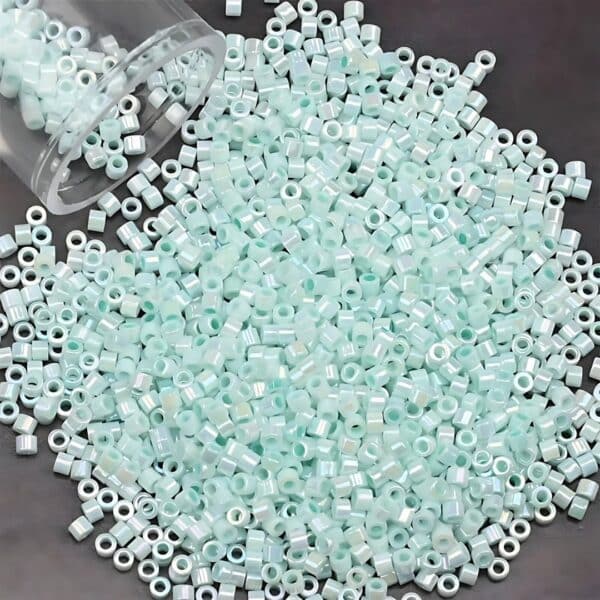 Perles de Rocaille Miyuki​ 11/0 Vert Pâle (Ø 2 mm)