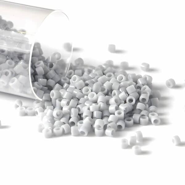 Perle Japonaise Miyuki Delica 11/0 Gris Clair (Ø 1.6 mm)