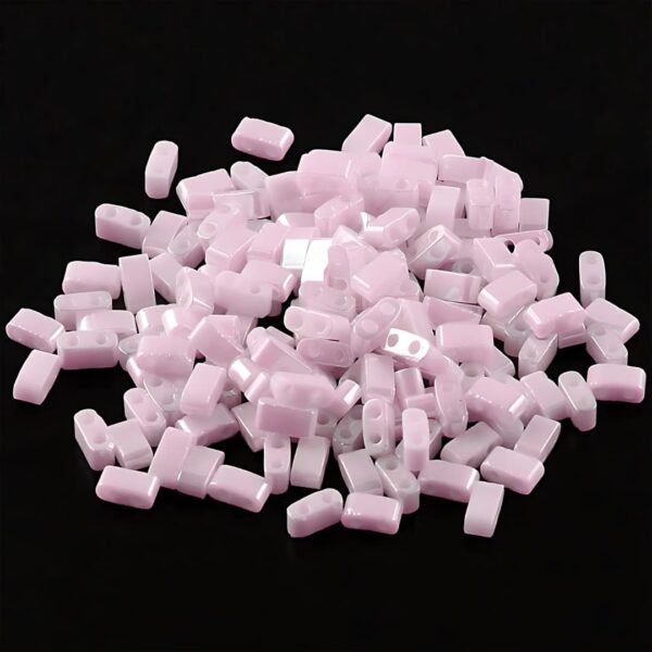 Perle Japonaise Plate​ Rose Doux (5x2x2 mm)