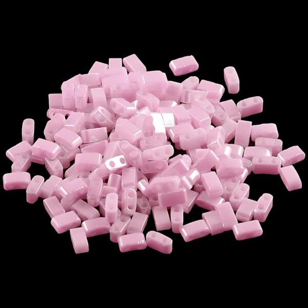 Perle Japonaise Plate​ Rose (5x2x2 mm)