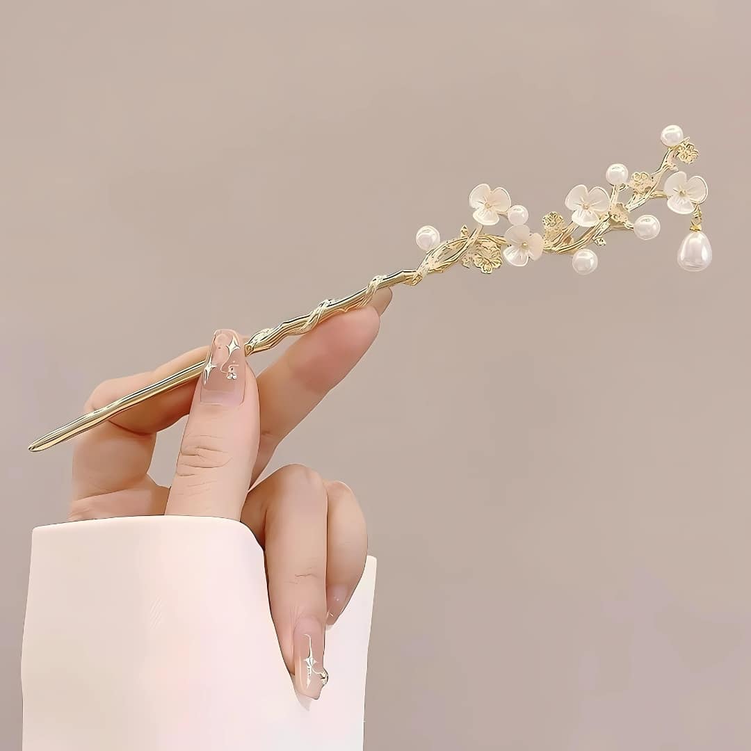 Pic cheveux japonais​ éventail