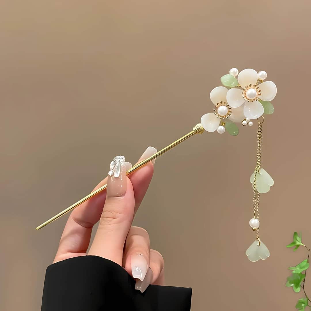 Pic cheveux japonais​ éventail