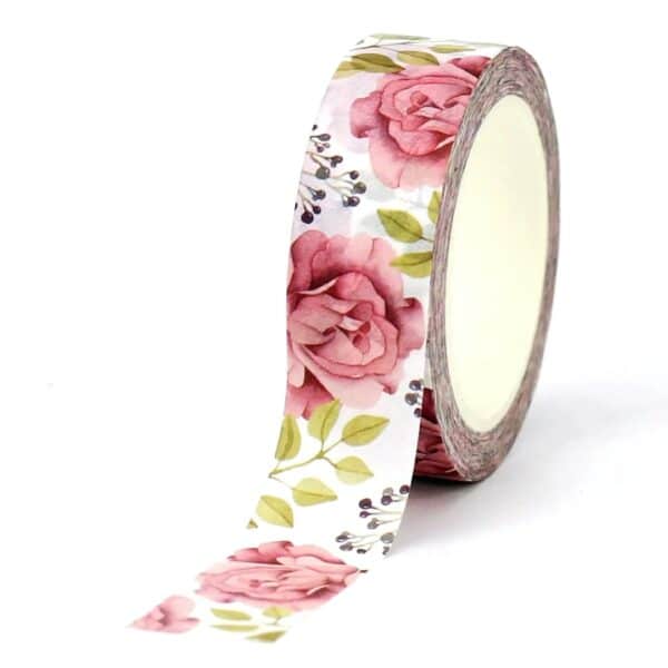 Ruban Washi Rose Poudrée