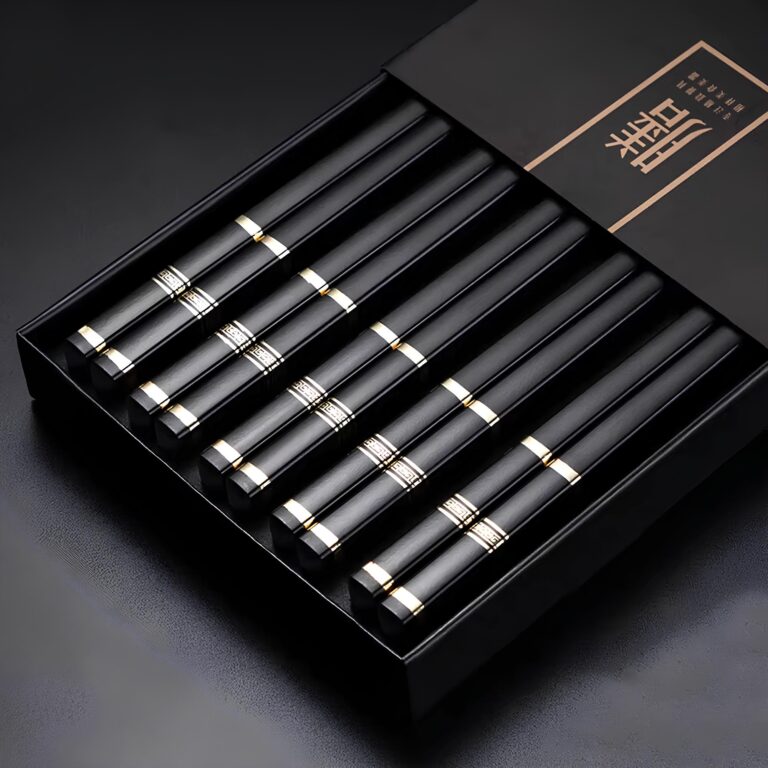 Baguettes japonaises traditionnelles​ noires