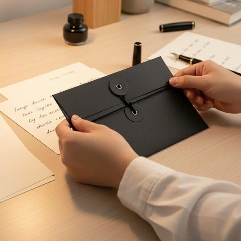 Enveloppe Fermeture Japonaise – picture 2202