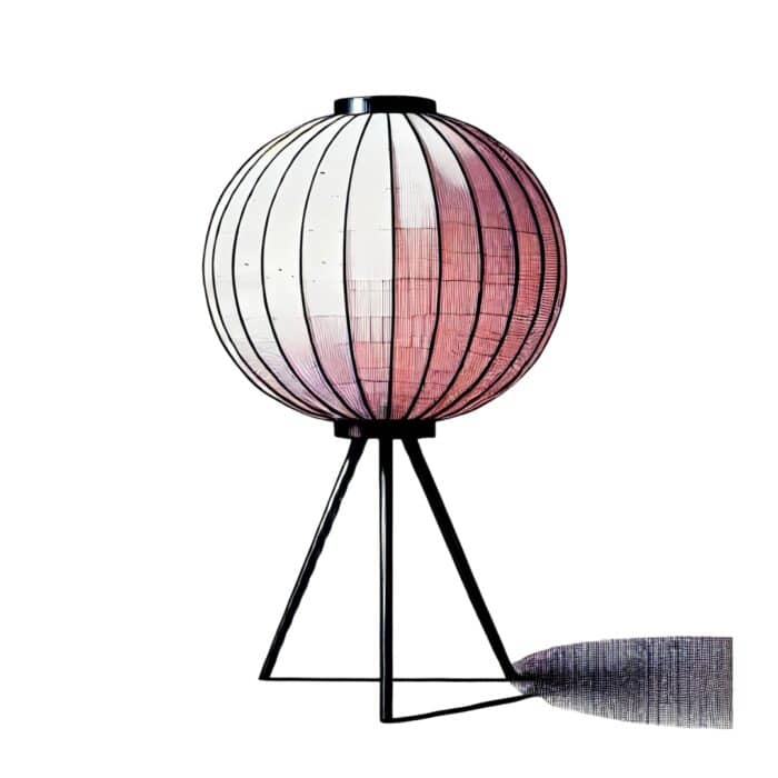 Lampe Japonaise
