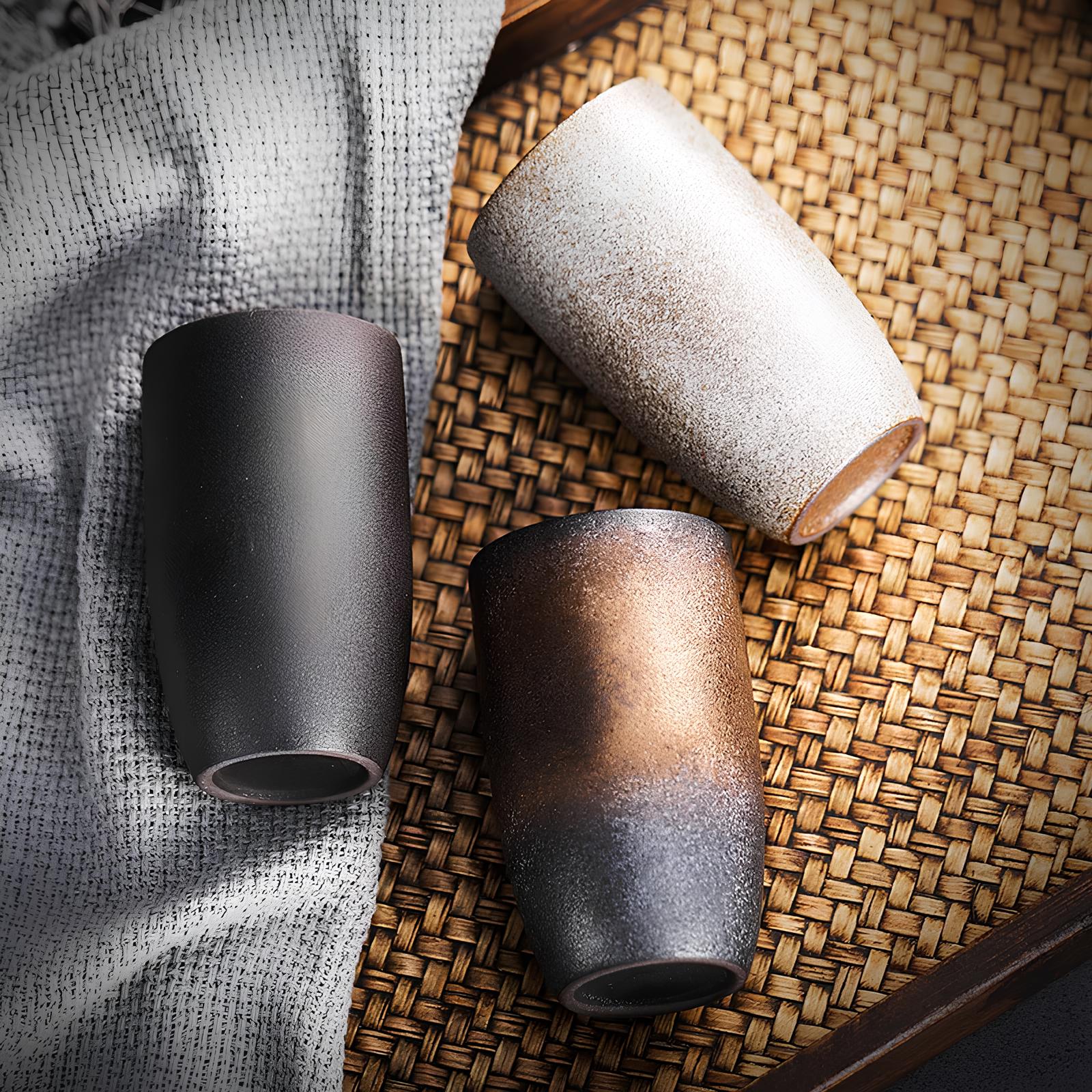 Mug japonais​ beige avec infuseur