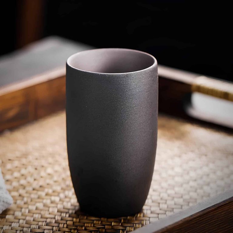 Mug japonais​ noir avec infuseur - Sans Infuseur