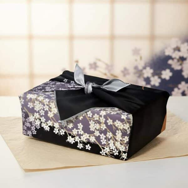 Tissu pour Emballage Cadeau Furoshiki Ambiance Nocturne