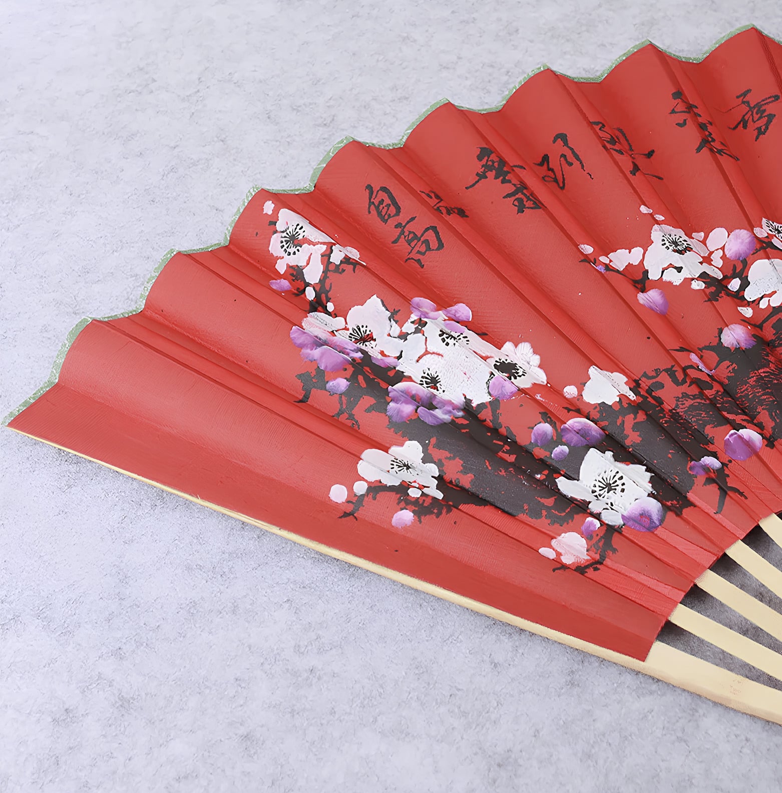 Grand éventail mural (4)