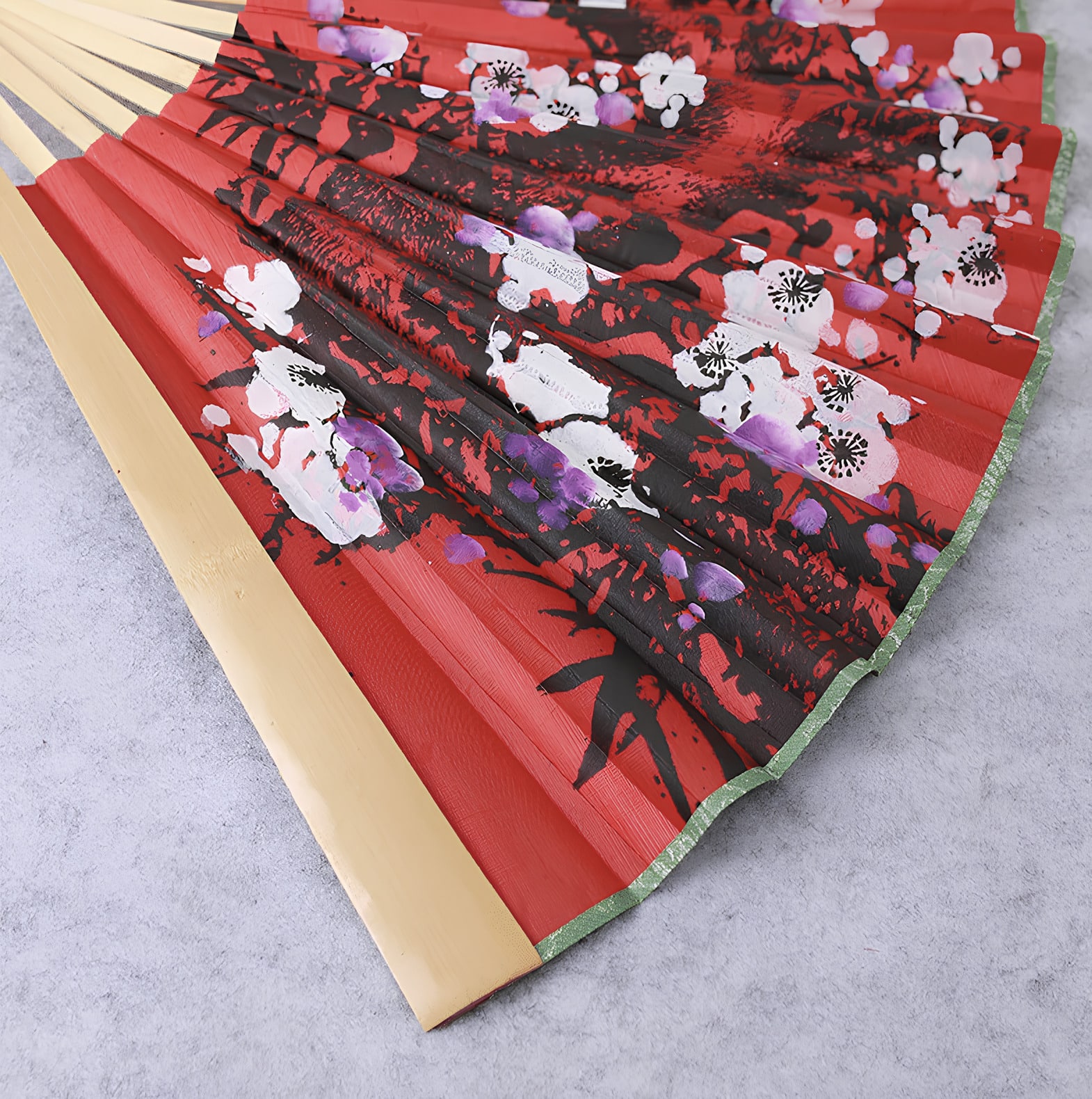 Grand éventail mural (5)