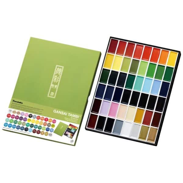 Kuretake Gansai Tambi Aquarelle | 48 Couleurs