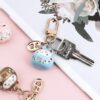 Porte-Clé Porte Bonheur Chat Japonais
