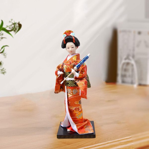Marionnette japonaise de geisha