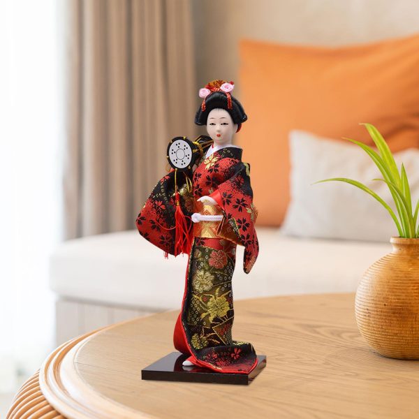 Marionnette japonaise de geisha