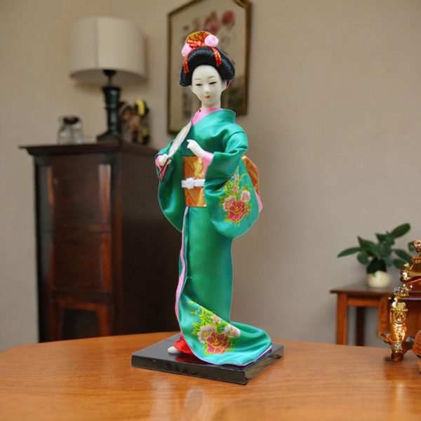 Marionnette japonaise de geisha