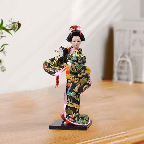 Marionnette japonaise de geisha