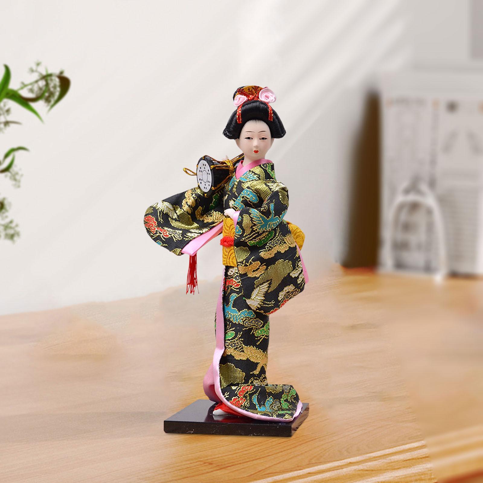 Marionnette japonaise de geisha