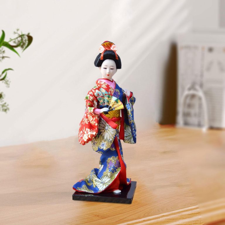 Marionnette japonaise de geisha
