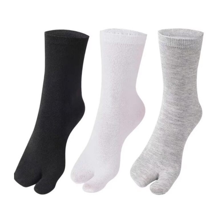 Chaussettes japonaises 2 doigts​ Tabi mixte respirante unisexe