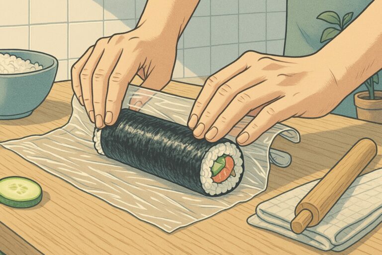 Comment faire des sushis sans natte et sans materiel