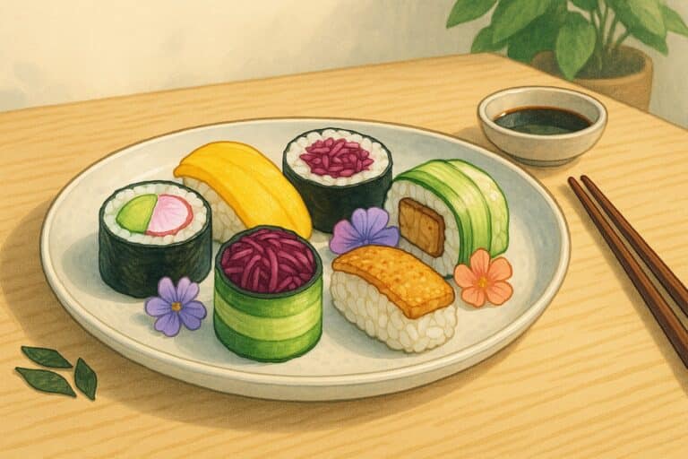 Comment faire des sushis vegetariens gourmands et originaux