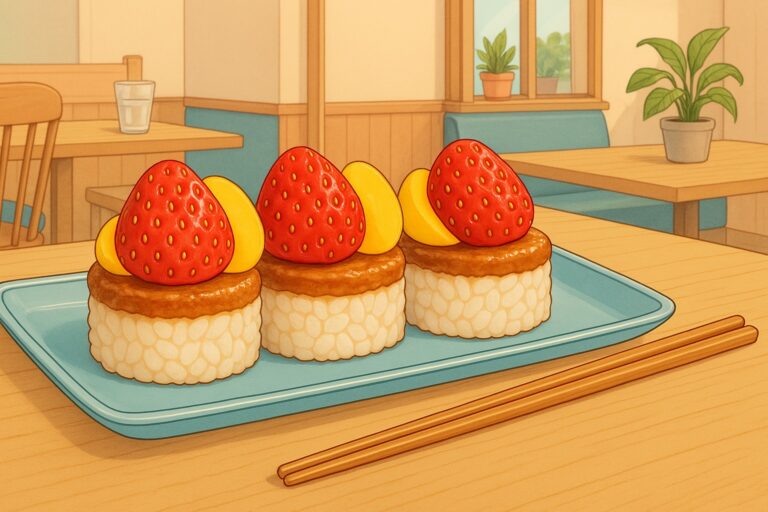 Sushi sucre