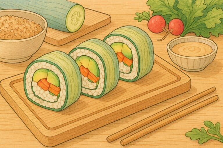comment faire des makis sans algues recettes alternatives surprenantes