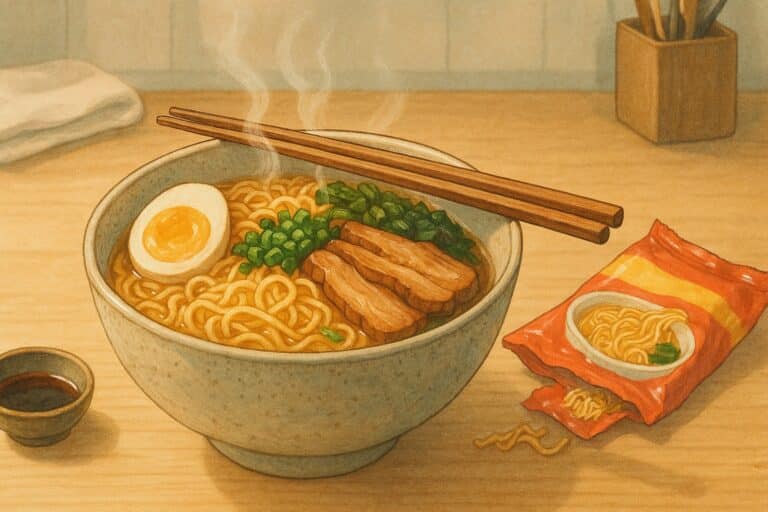 comment faire des ramen en sachet