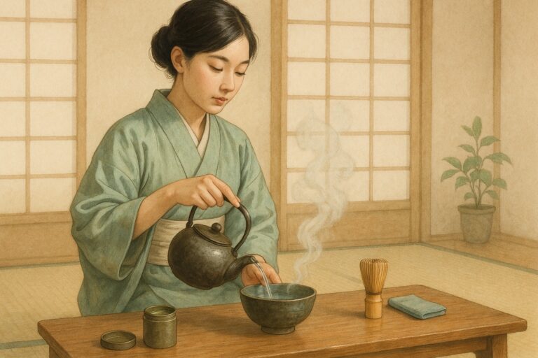 comment faire du the japonais