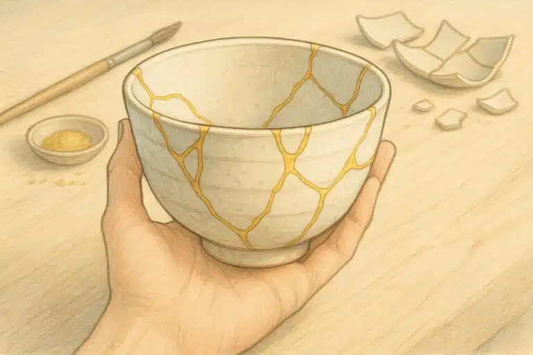 Philosophie Kintsugi : L'Art Fascinant de Réparer ses Objets Cassés avec de l'Or