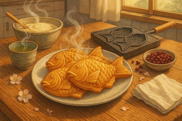 recette de taiyaki